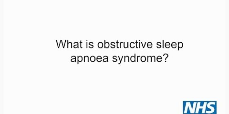 Introduction to obstructive sleep apnoea