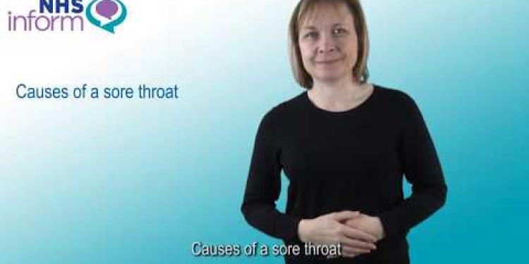 Causes of a sore throat