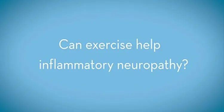 Exercise in patients with a neuropathy