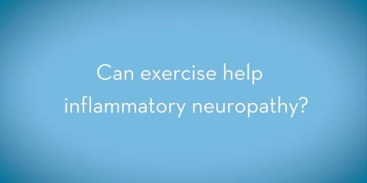 Exercise in patients with a neuropathy