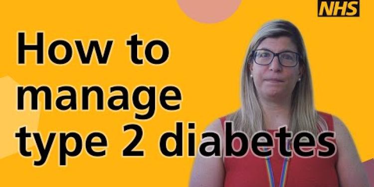 How to manage type 2 diabetes
