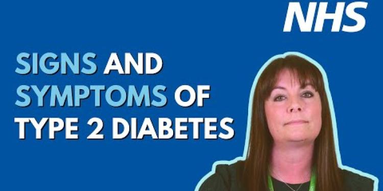 Type 2 diabetes - common signs and symptoms  UHL NHS Trust