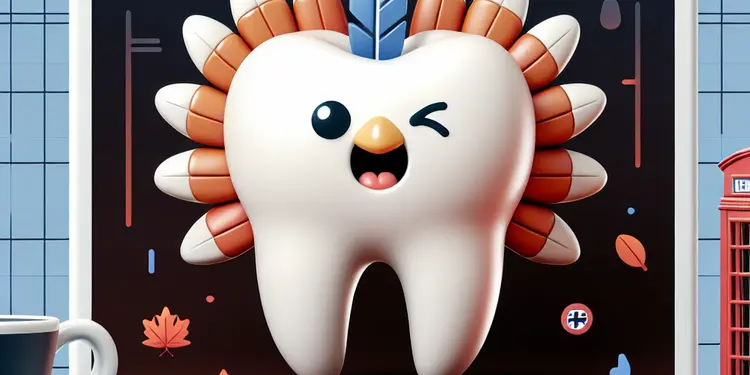 Are Turkey Teeth the same as veneers?