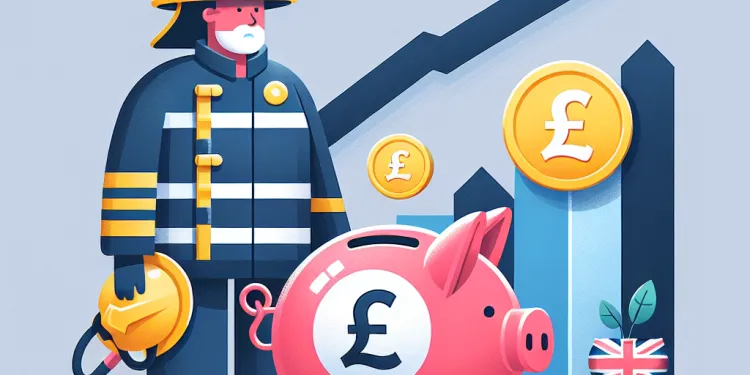 Are firefighter pension benefits adjusted for inflation?