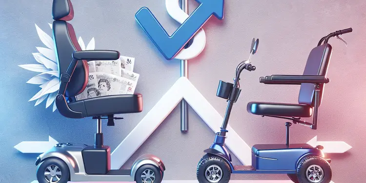 Are mobility scooters the same as electric wheelchairs?