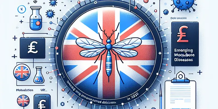Are there any new mosquito-borne diseases emerging in the UK in 2025?