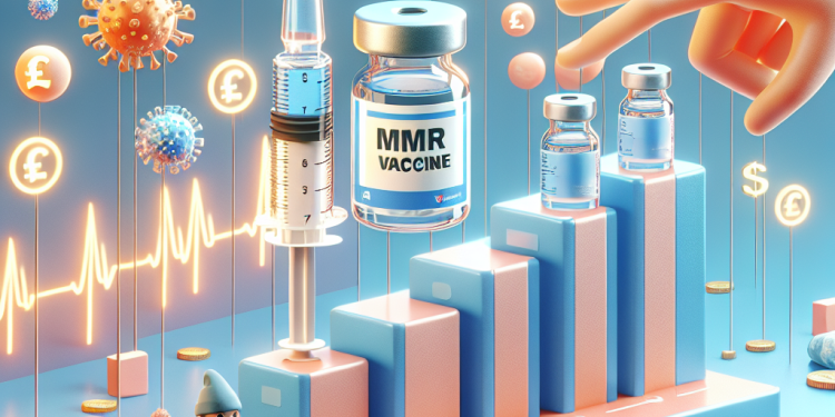At what age is the MMR vaccine given in the UK?