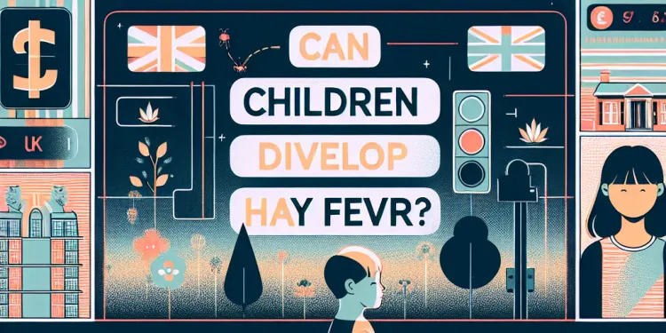 Can children develop hay fever?