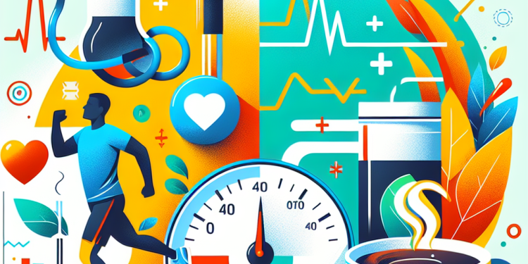 Can exercise counteract the blood pressure effects of coffee?