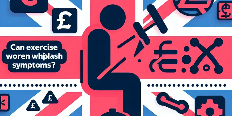 Can exercise worsen whiplash symptoms?