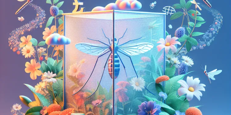 Can mosquito screens help reduce hay fever symptoms?