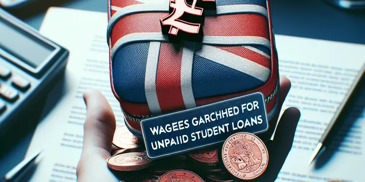 Can my wages be garnished for unpaid student loans?