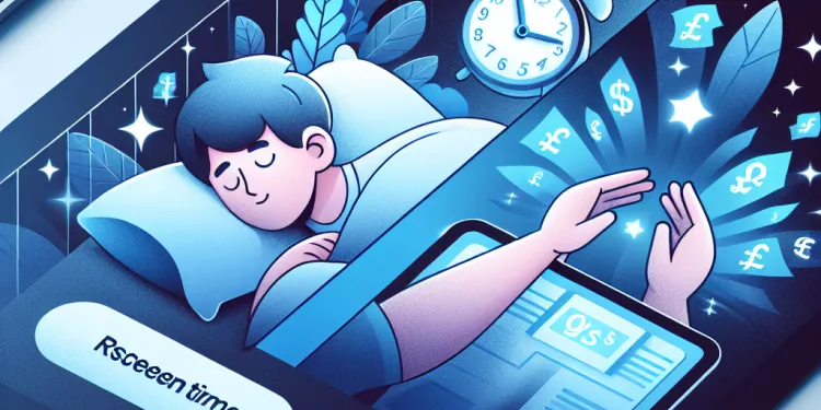 Can reducing screen time improve sleep quality?