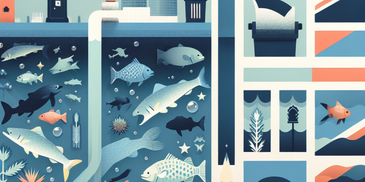 Can sewage pollution impact marine wildlife?