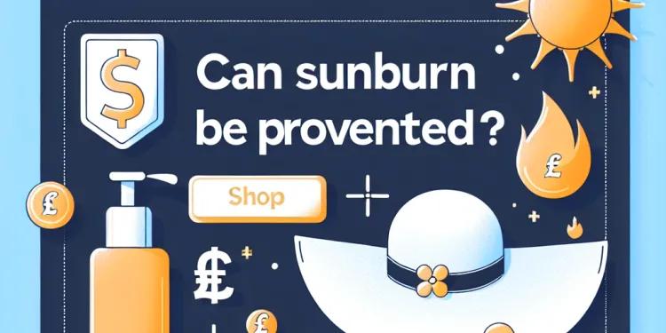 Can sunburn be prevented?
