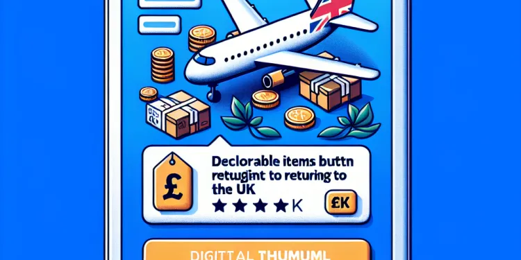 Do I need to declare items bought in the EU when returning to the UK?