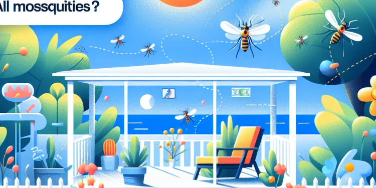 Do all mosquitoes bite humans?
