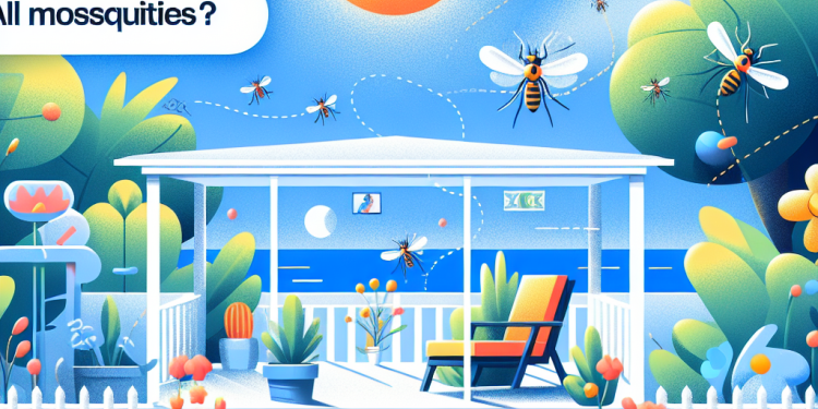 Do all mosquitoes bite humans?