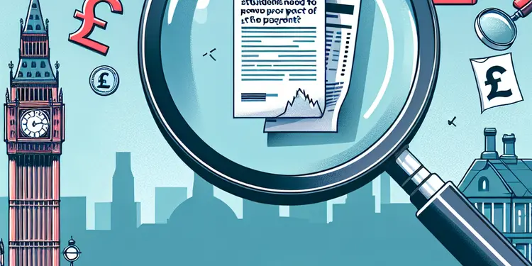 Do students need to provide proof of expenses to receive the payment?