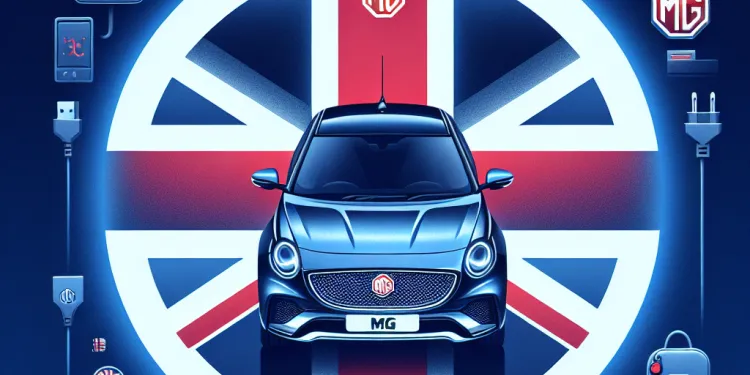 Does MG offer any electric vehicles in the UK?