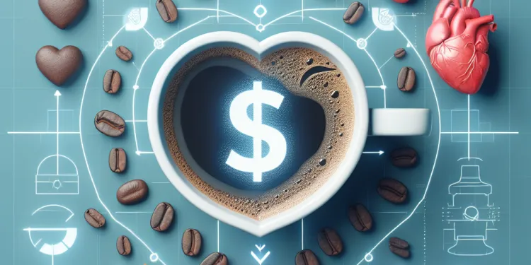 Does coffee consumption have any long-term heart health effects?