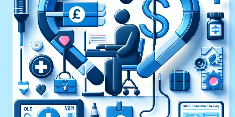 Does the NHS offer online appointment booking for prostate cancer screenings?