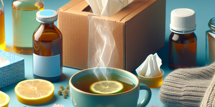 How can I treat a cold at home?
