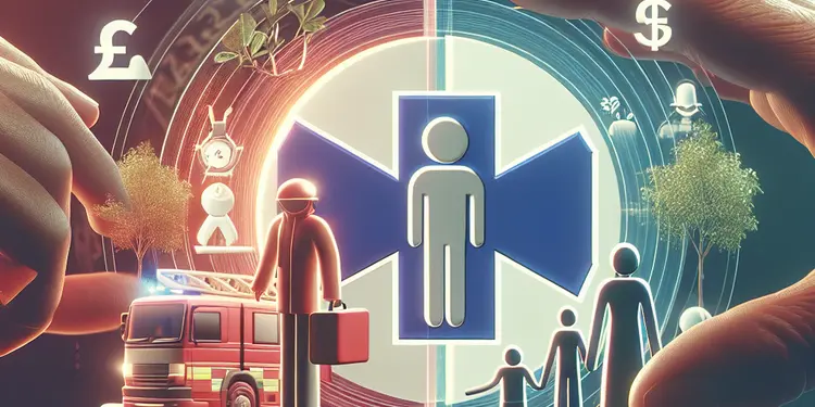 How can community helpers access emergency assistance?