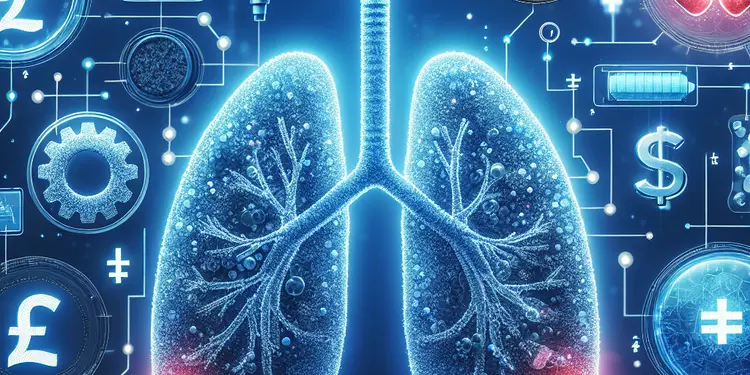 How does AI impact the cost of lung cancer detection?