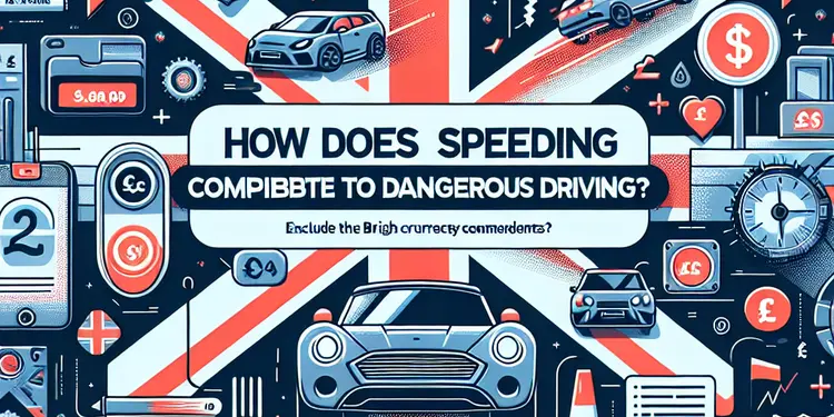 How does speeding contribute to dangerous driving?