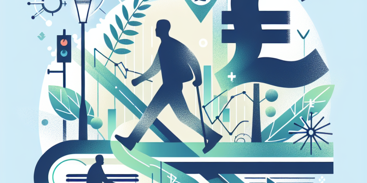 How does walking to work impact mental health?