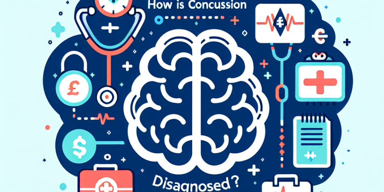 How is a concussion diagnosed?