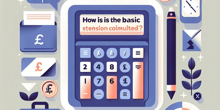 How is the basic State Pension calculated?