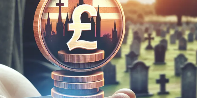 How much does a traditional ground burial cost in the UK?