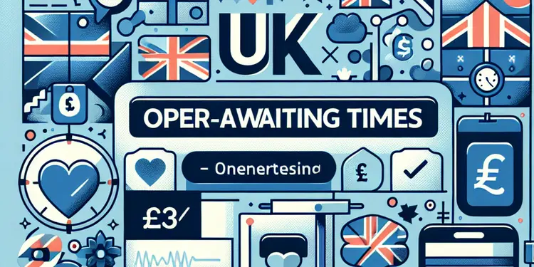 How often are operation waiting times updated?