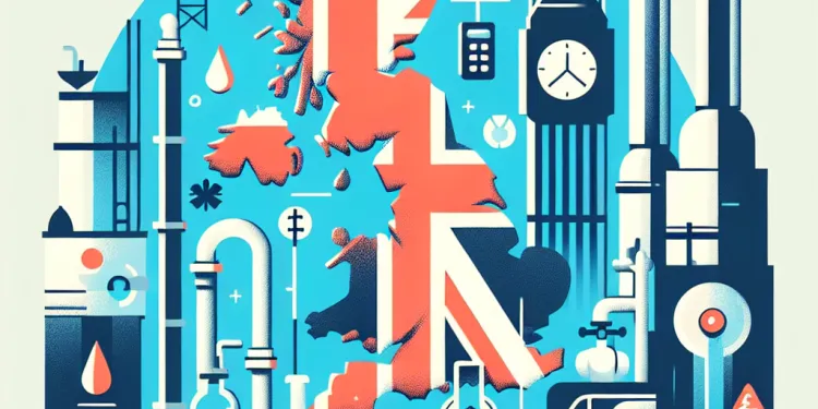How old is the water infrastructure in the UK?