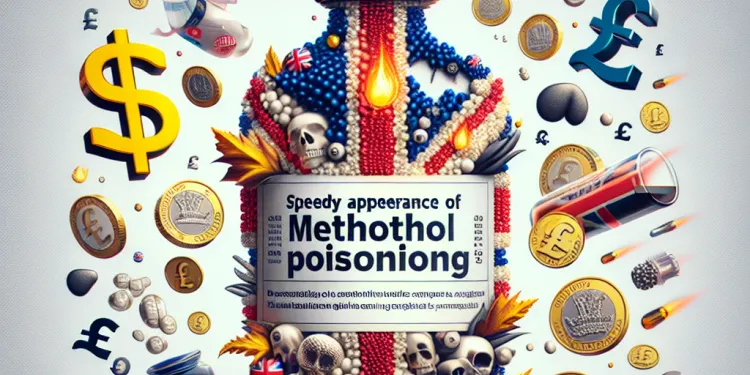 How quickly do symptoms of methanol poisoning appear?