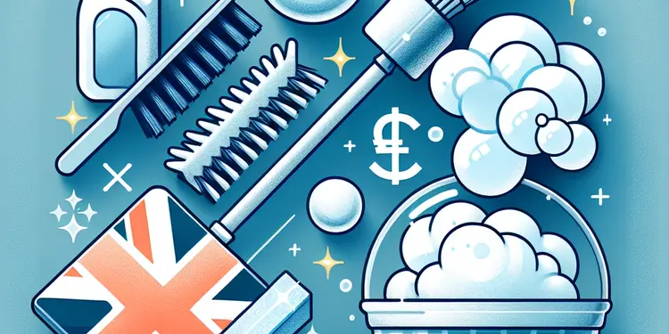 How should household items be cleaned after a scabies infection?