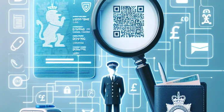 How will police and authorities verify digital driving licenses?