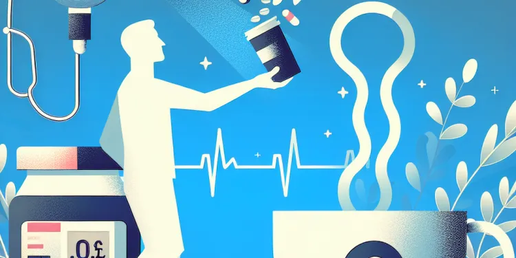 Is it safe to take blood pressure medication with coffee?