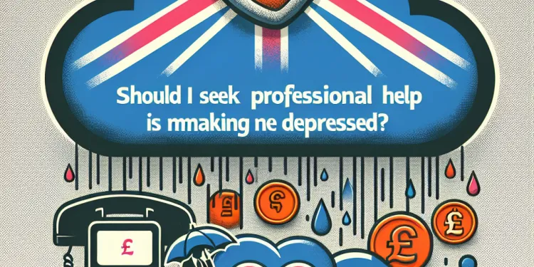 Should I seek professional help if my relationship is making me depressed?