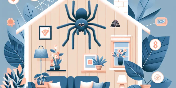 What are the benefits of having spiders in the home?