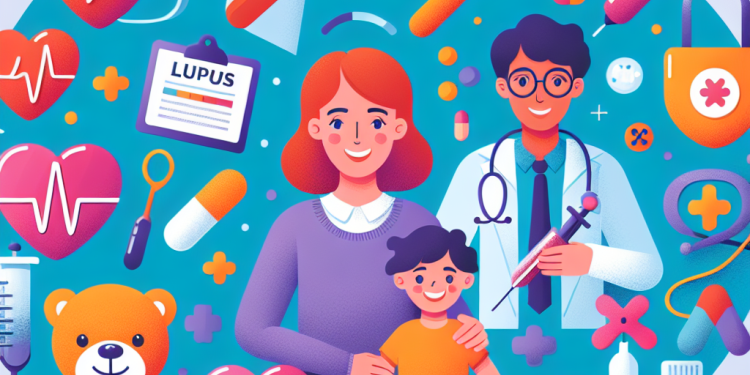 What causes lupus in children?