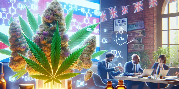 What compounds are found in cannabis extract?
