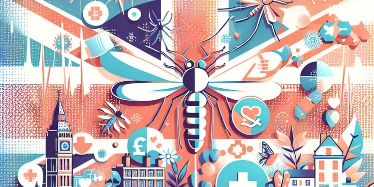 What diseases are spread by mosquitos in the UK in 2025?