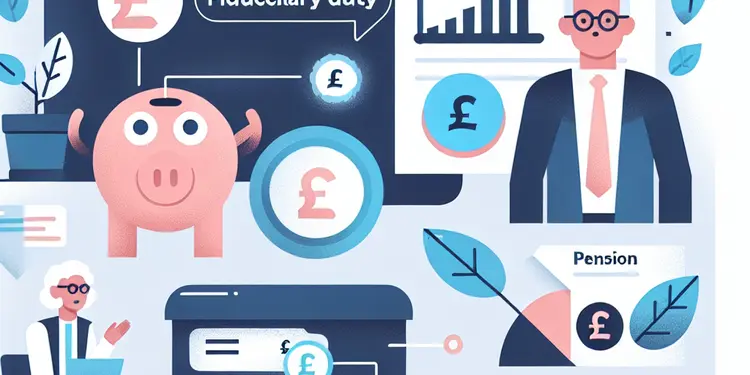 What does 'fiduciary duty' mean in pension advice?