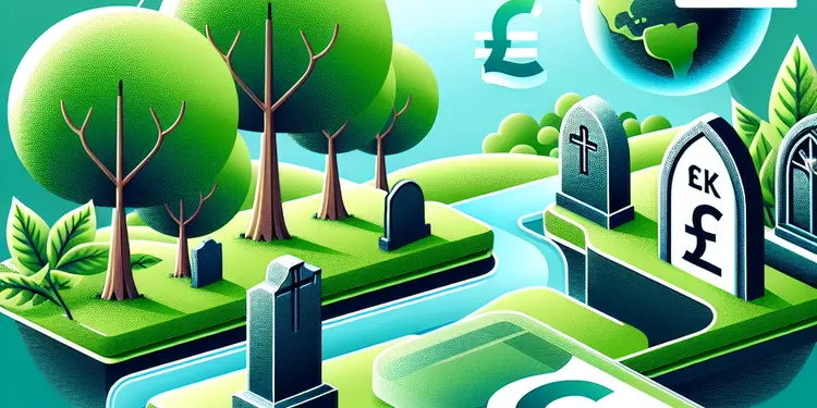 What environmental considerations are there for ground burials?