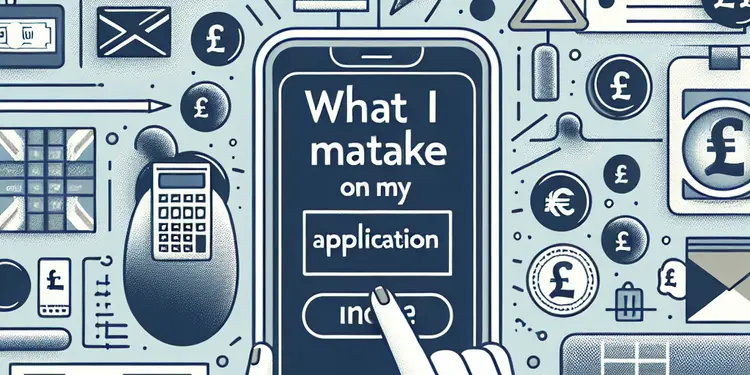 What if I made a mistake on my application?