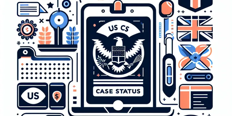 What is the USCIS Case Status Online tool?