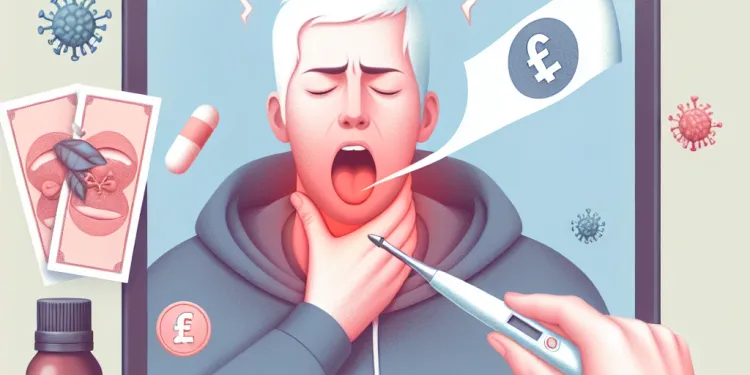 What is the best way to treat a sore throat from a cold?